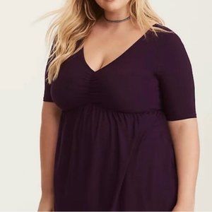 Torrid Baby Doll shirt size 1